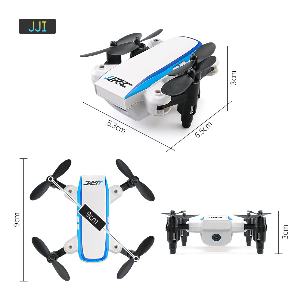 JJRC H345 Mini 2.4G 4CH 6 Axis Headless Mode Foldable Arm Double RC Drone Quadcopter RTF