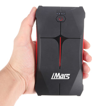 iMars Portable Car Jump Starter 1000A 13800mAh Powerbank Emergency Battery Booster Waterproof with LED Flashlight USB Port