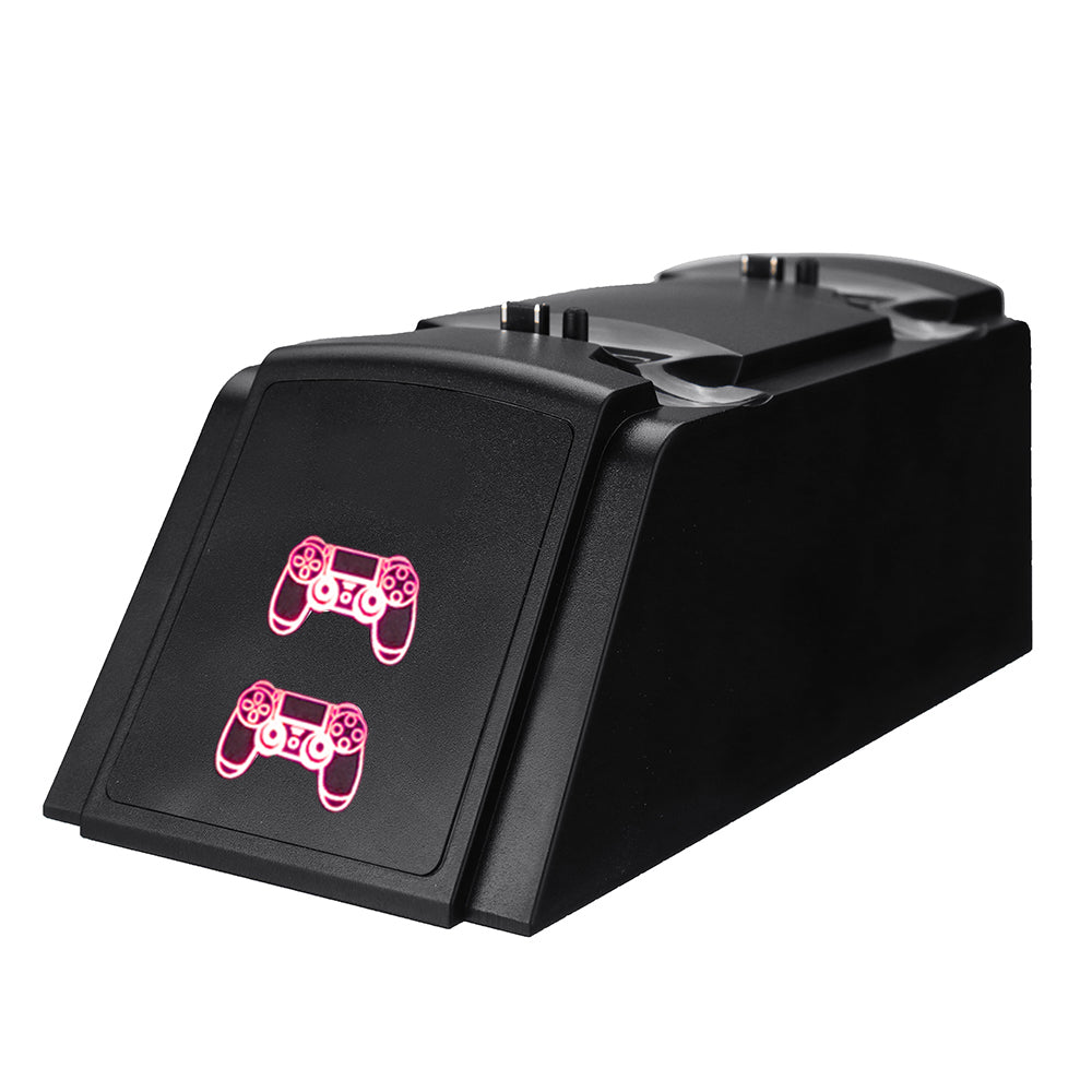 LED Wireless Controller USB Charger Dock Dual USB PS4 Controller Charging Station PS4 Charging Dock Stand Station