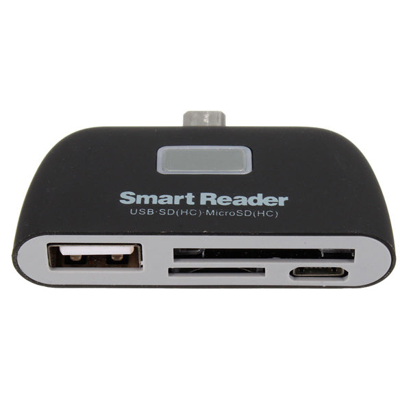 Micro USB SD TF Card Reader USB2.0 Adapter Connector For Tablet Cell Phone