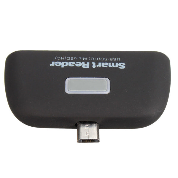 Micro USB SD TF Card Reader USB2.0 Adapter Connector For Tablet Cell Phone